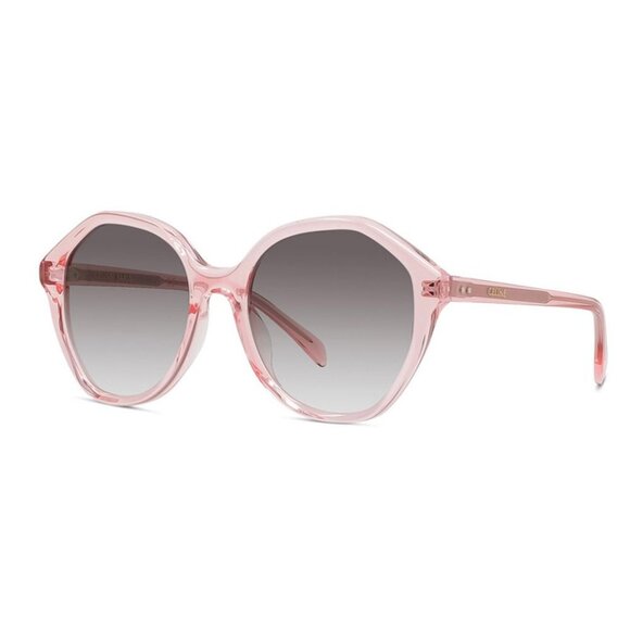 NWT CELINE SUNGLASSES PINK GREY - Picture 1 of 4